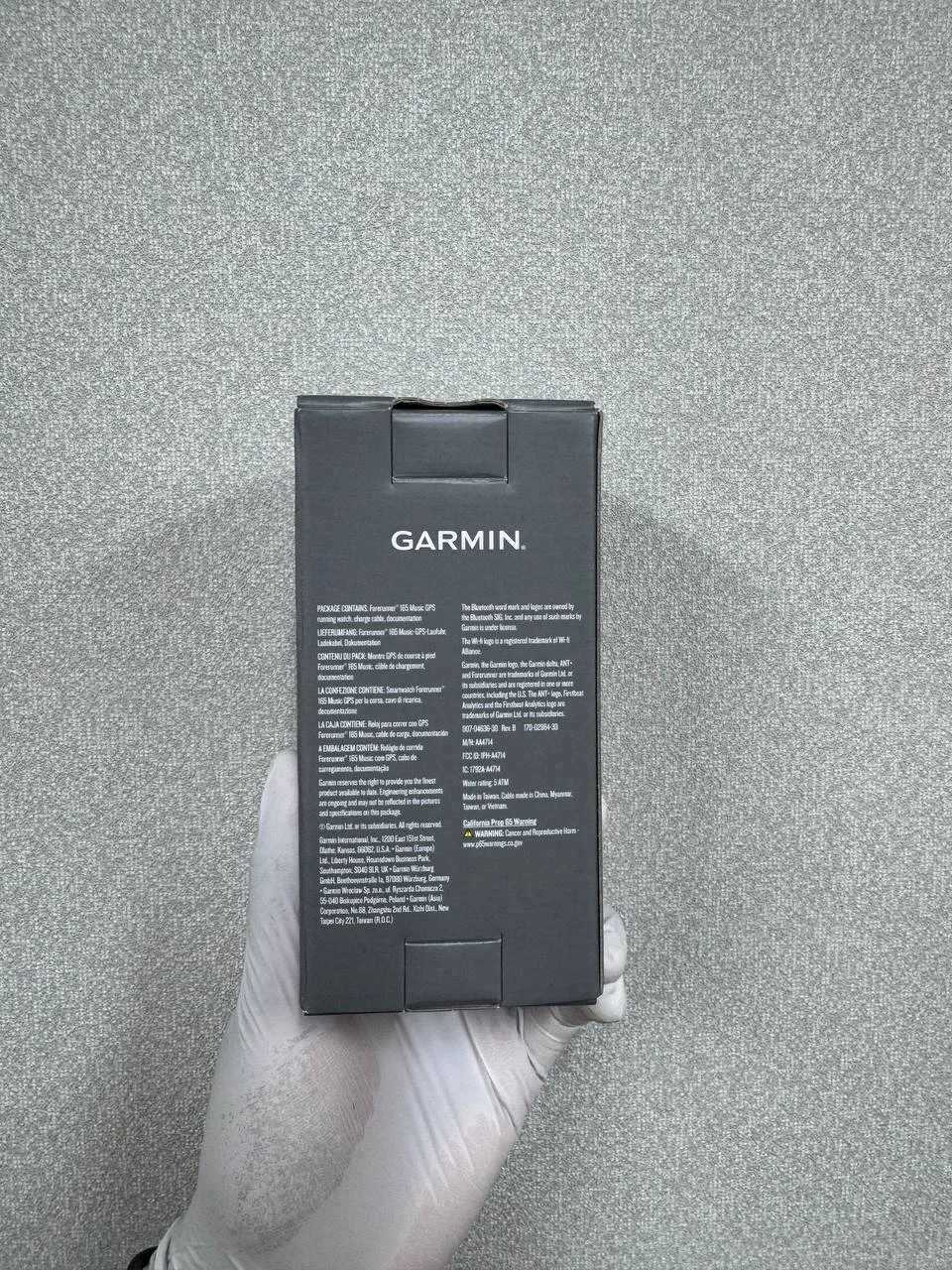 Garmin Forerunner 165 Music Black/Slate Gray - миниатюра 2
