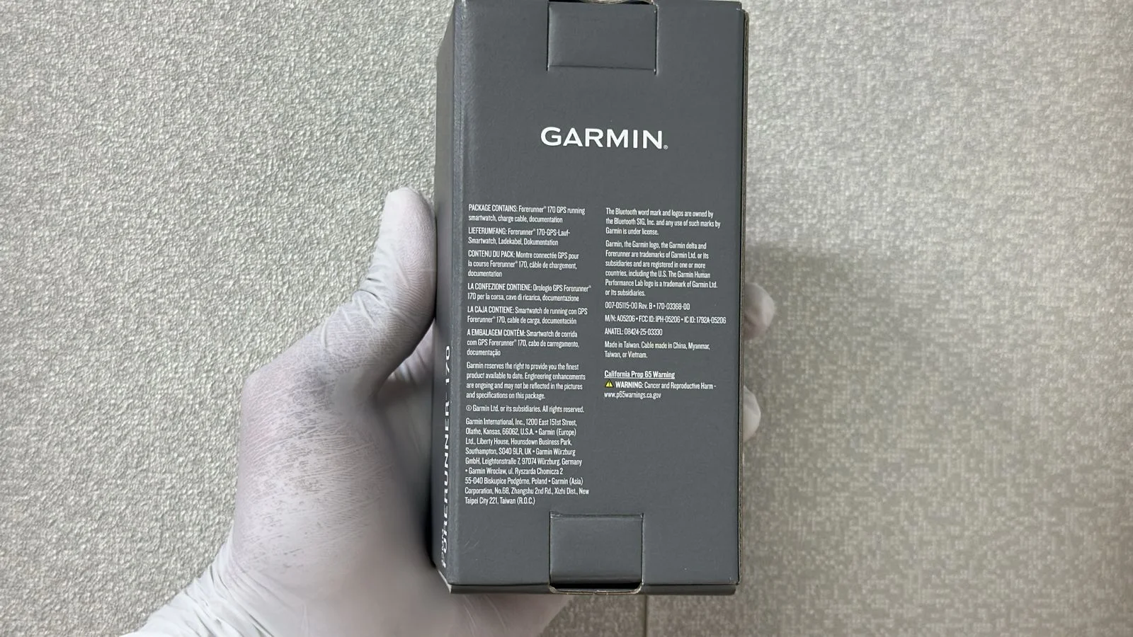 Garmin Forerunner 170 Black with Yellow - миниатюра 2