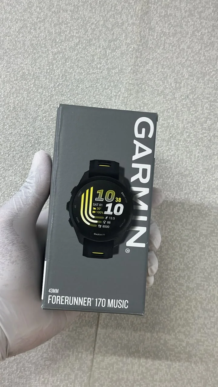 Garmin Forerunner 170 Music Black with Yellow - изображение 1