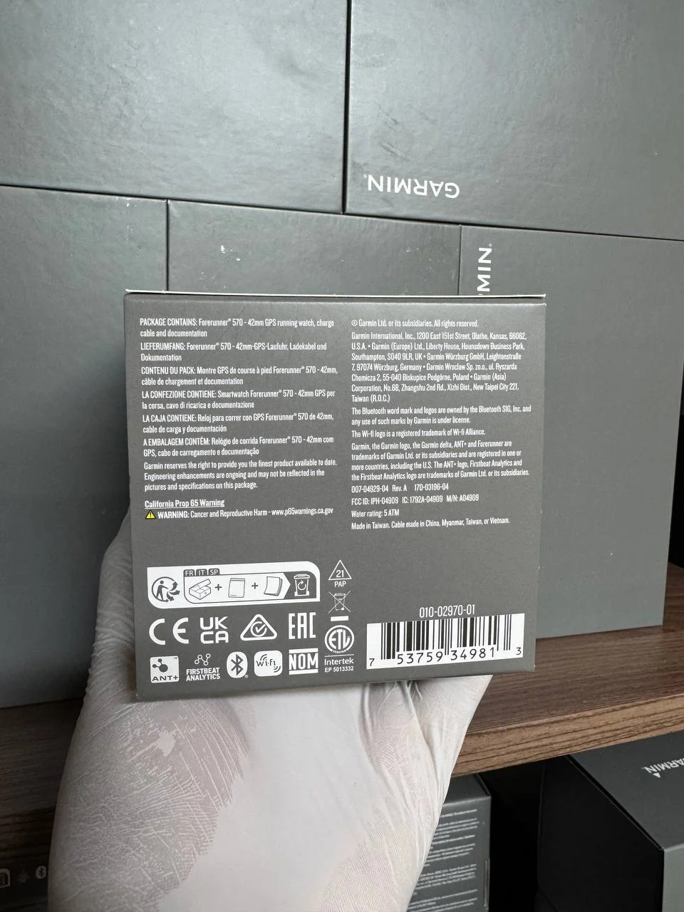 Garmin Forerunner 570 42MM Cloud Blue - миниатюра 2