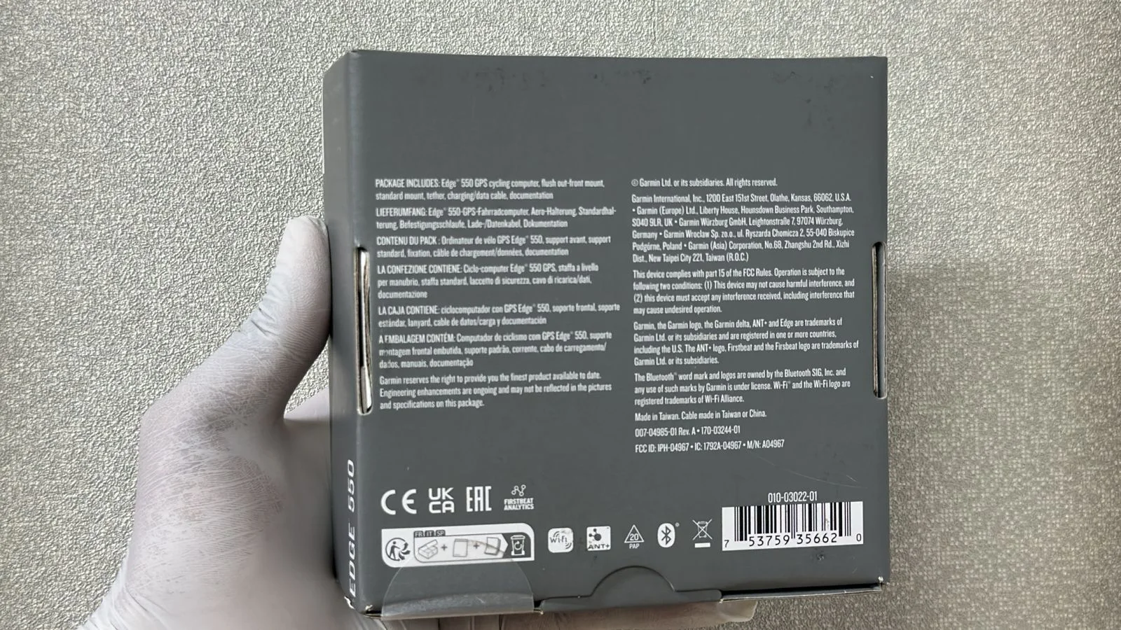 Garmin Edge 550 (Новый) - миниатюра 2