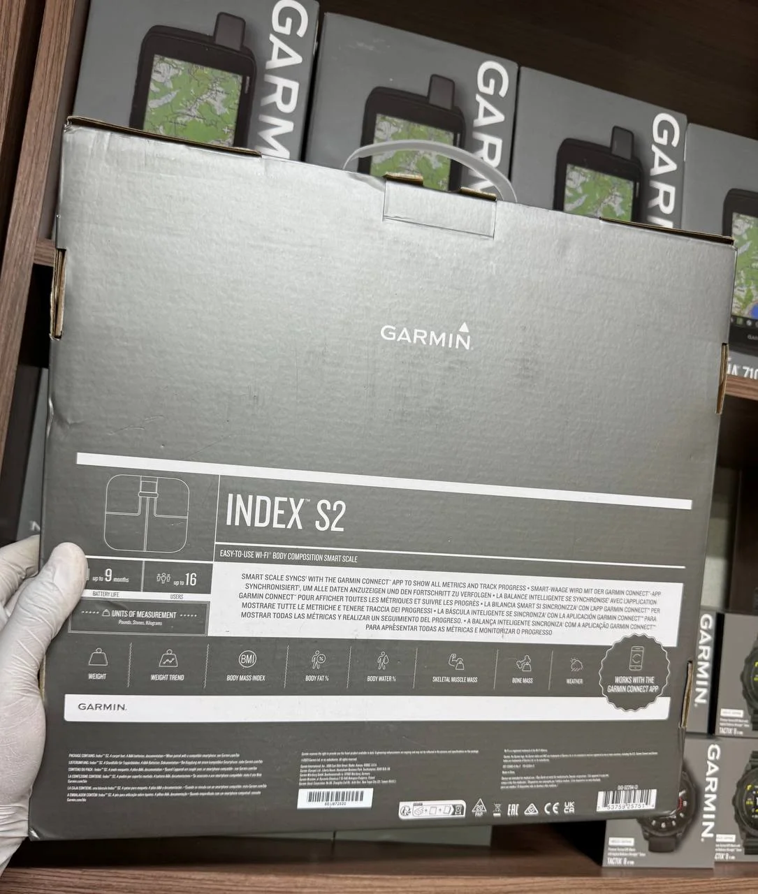 Garmin Index s2 White - миниатюра 2