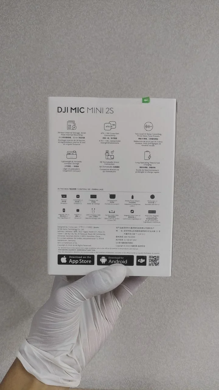 DJI Mic Mini 2S (2 TX + 1 RX + Charging Case) - миниатюра 2