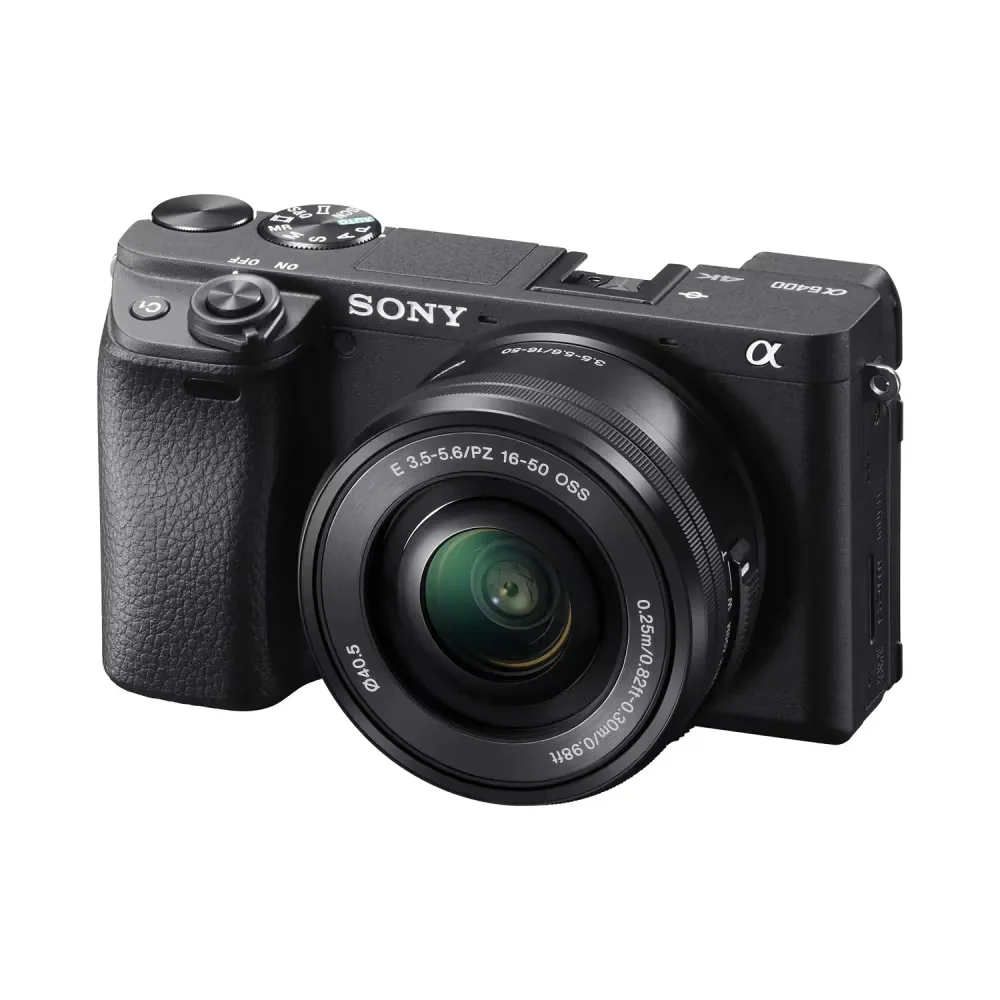 Sony Alpha A6400 Body + 16-50MM ll Black - миниатюра 2