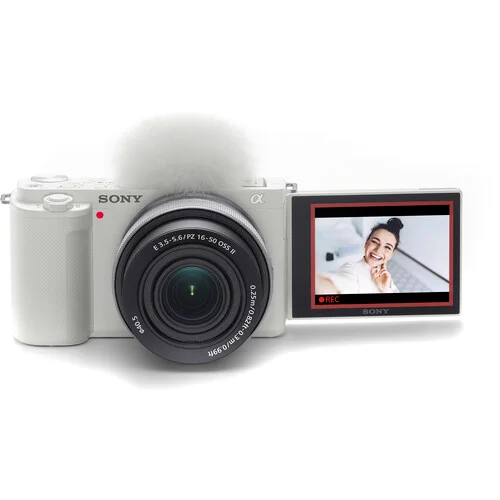Sony ZV-E10 Body + 16-50MM ll White - миниатюра 2