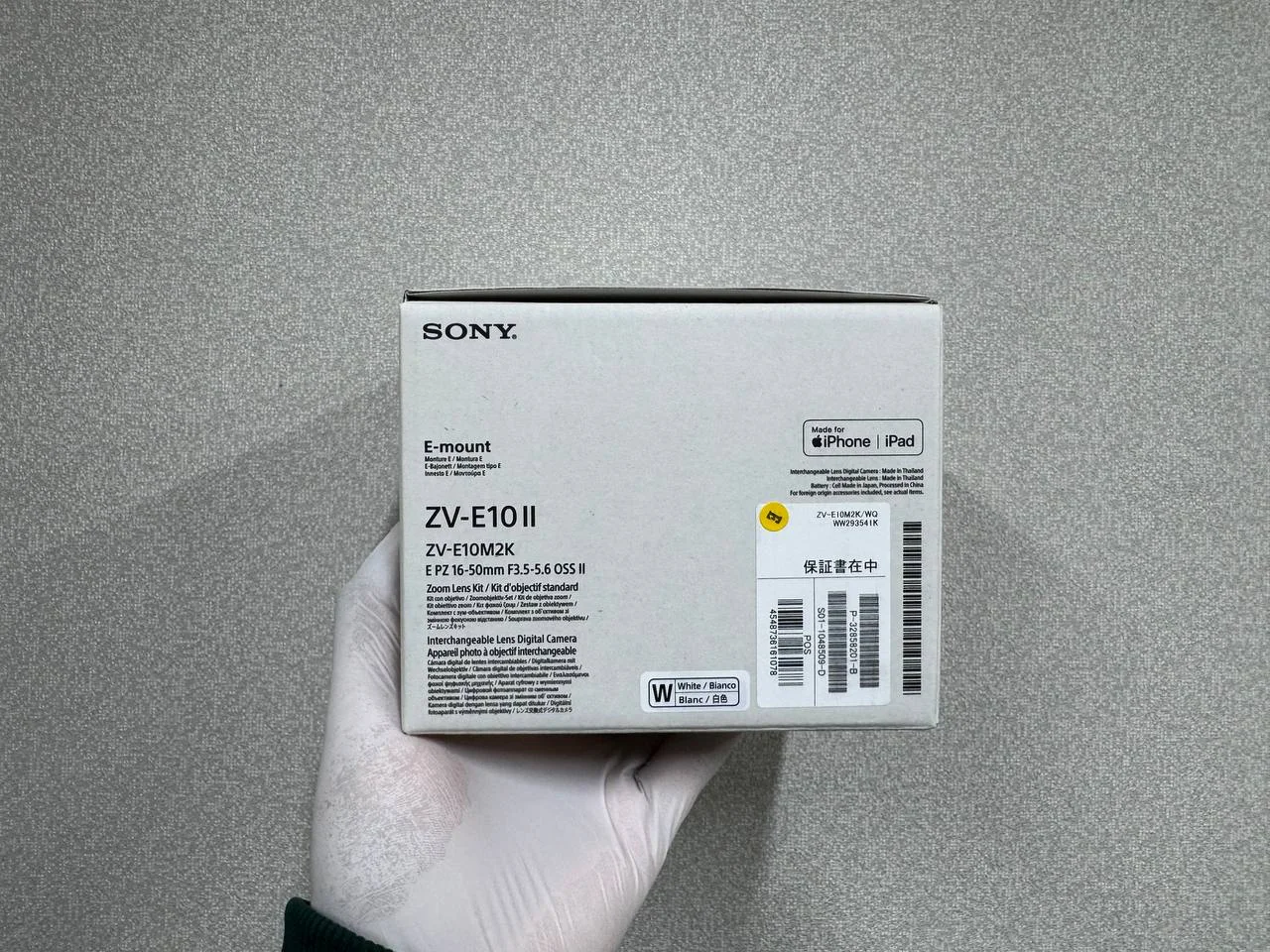 Sony ZV-E10 M2 Body + 16-50mm White - миниатюра 3