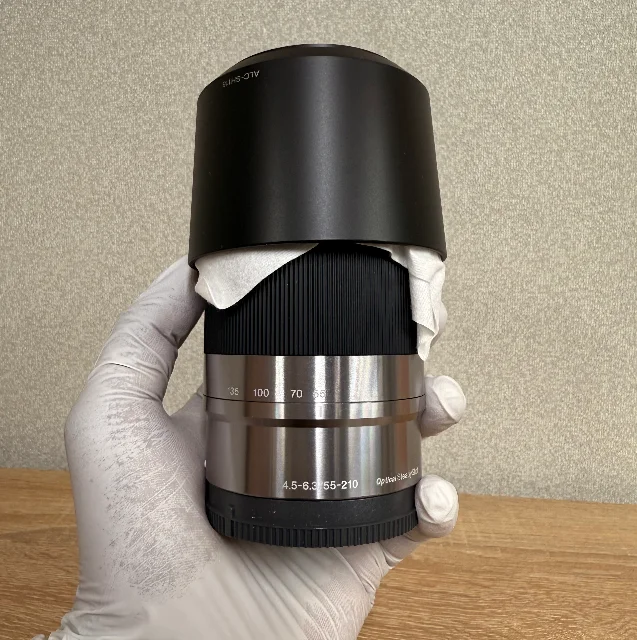 Sony SEL E 55-210mm f/4.5-6.3 OSS White - миниатюра 4