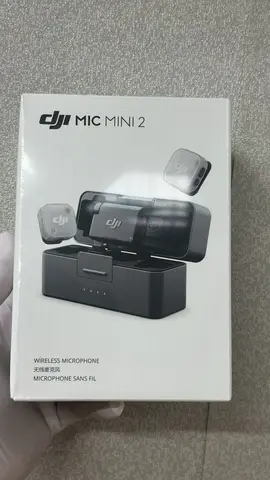 DJI Mic Mini 2 (2 TX + 1 RX + Charging Case)