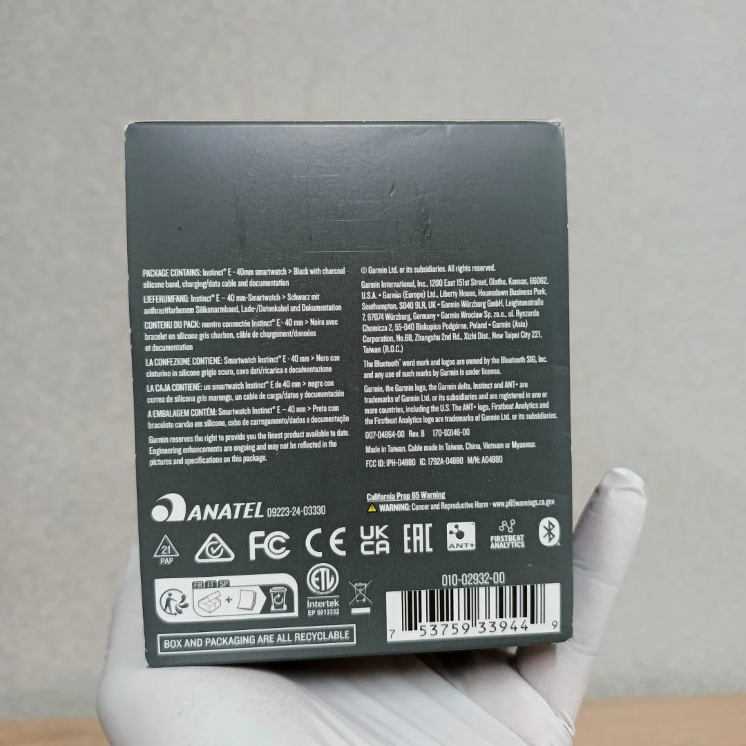Garmin instinct E 40mm Black - миниатюра 2