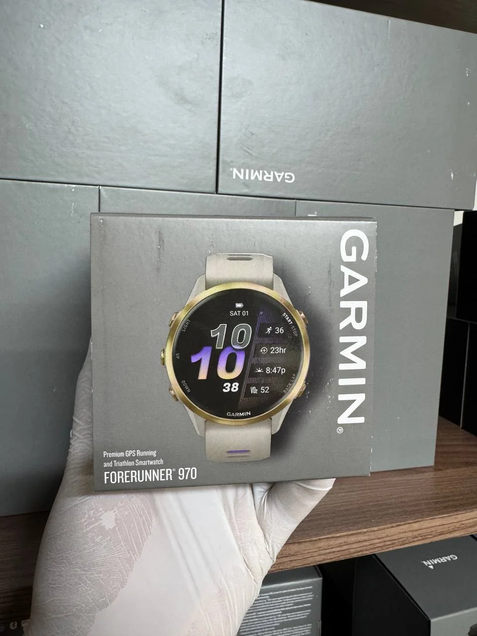 Garmin Forerunner 970 Soft Gold - изображение 1
