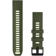 Garmin Fenix 9 Pro 22mm Olive Silicone Band