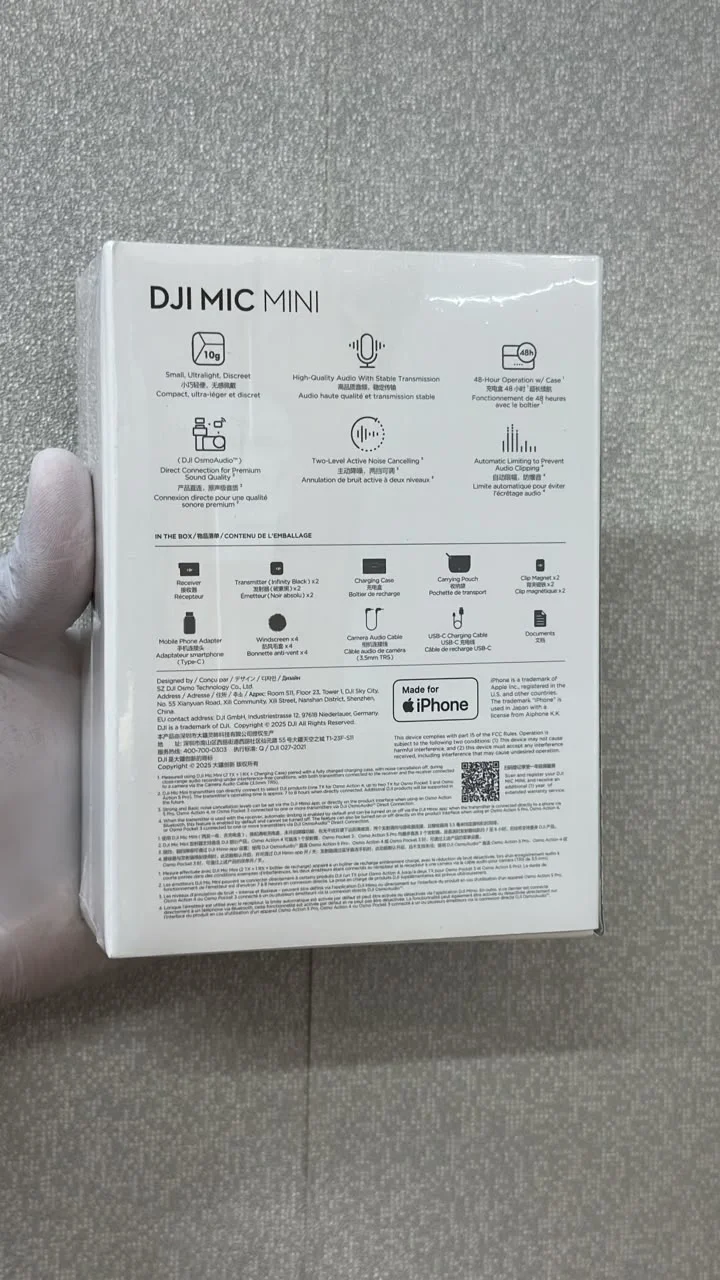 DJI Mic Mini (2TX + 1RX + Charging Case) - миниатюра 2