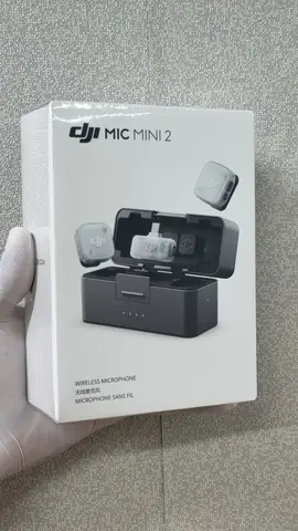 DJI Mic Mini 2 (2 TX + 1 Mobile RX+Charging Case)