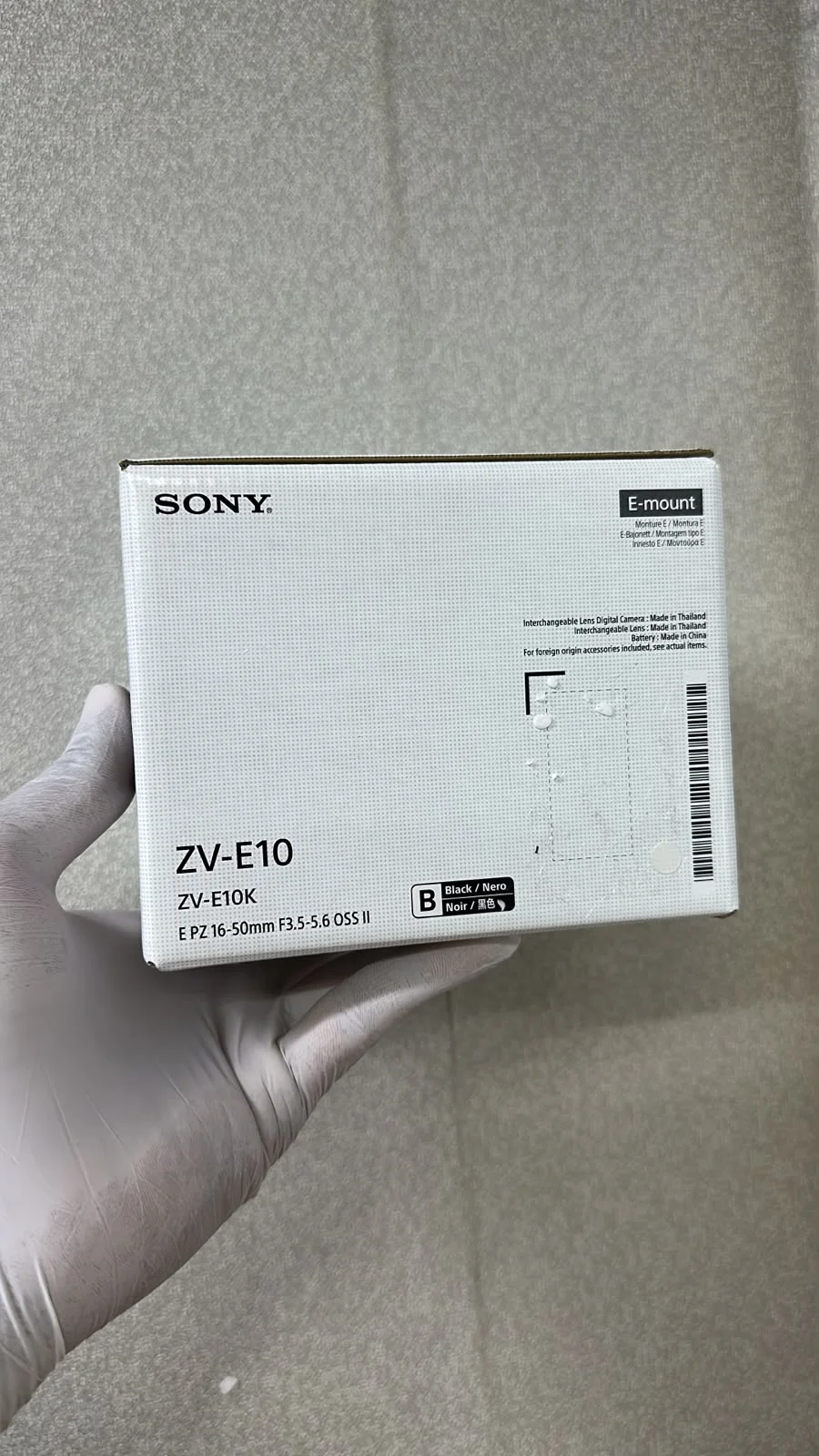 Sony ZV-E10 Body + 16-50MM ll Black - миниатюра 3