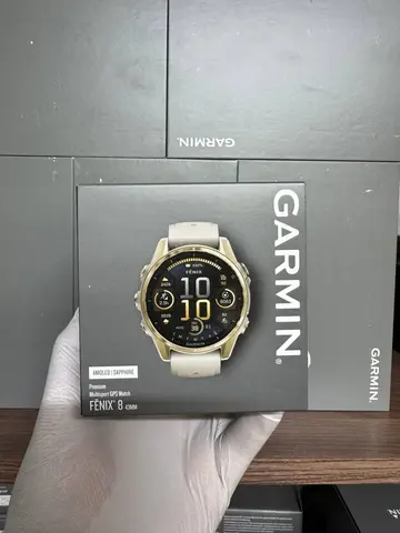 Garmin Fenix 8 43 MM Amoled Soft Gold Silicone