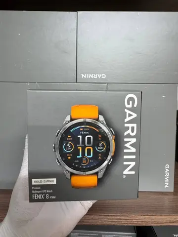 Garmin Fenix 8 47 MM Amoled Spark orange