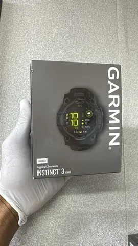 Garmin Instinct 3 45 Mm Amoled Black (Новый)