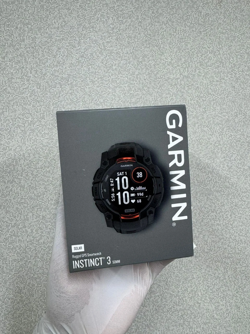 Garmin Instinct 3 50 Mm Solar Black - изображение 1