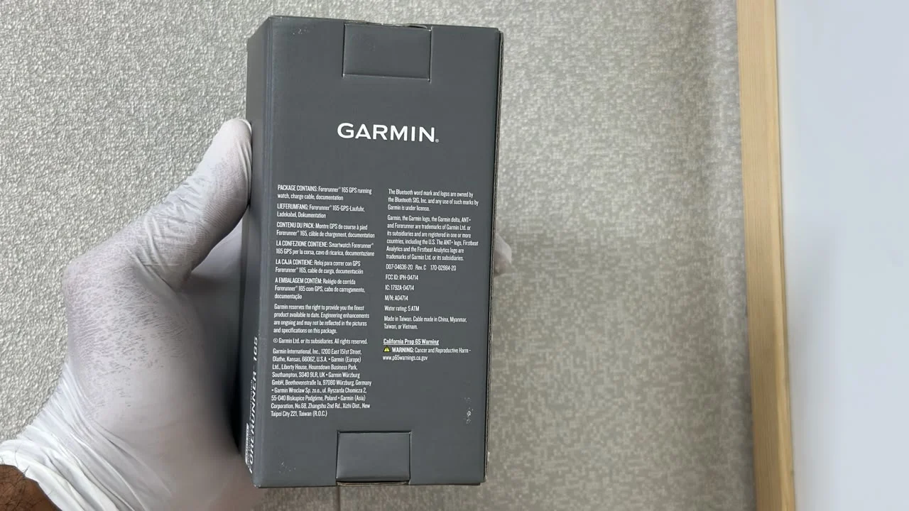 Garmin Forerunner 165 Black - миниатюра 2