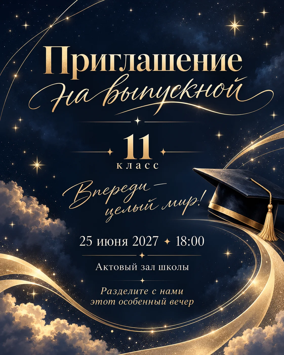 Открытки и приглашения на заказ — индивидуальный д - миниатюра 7