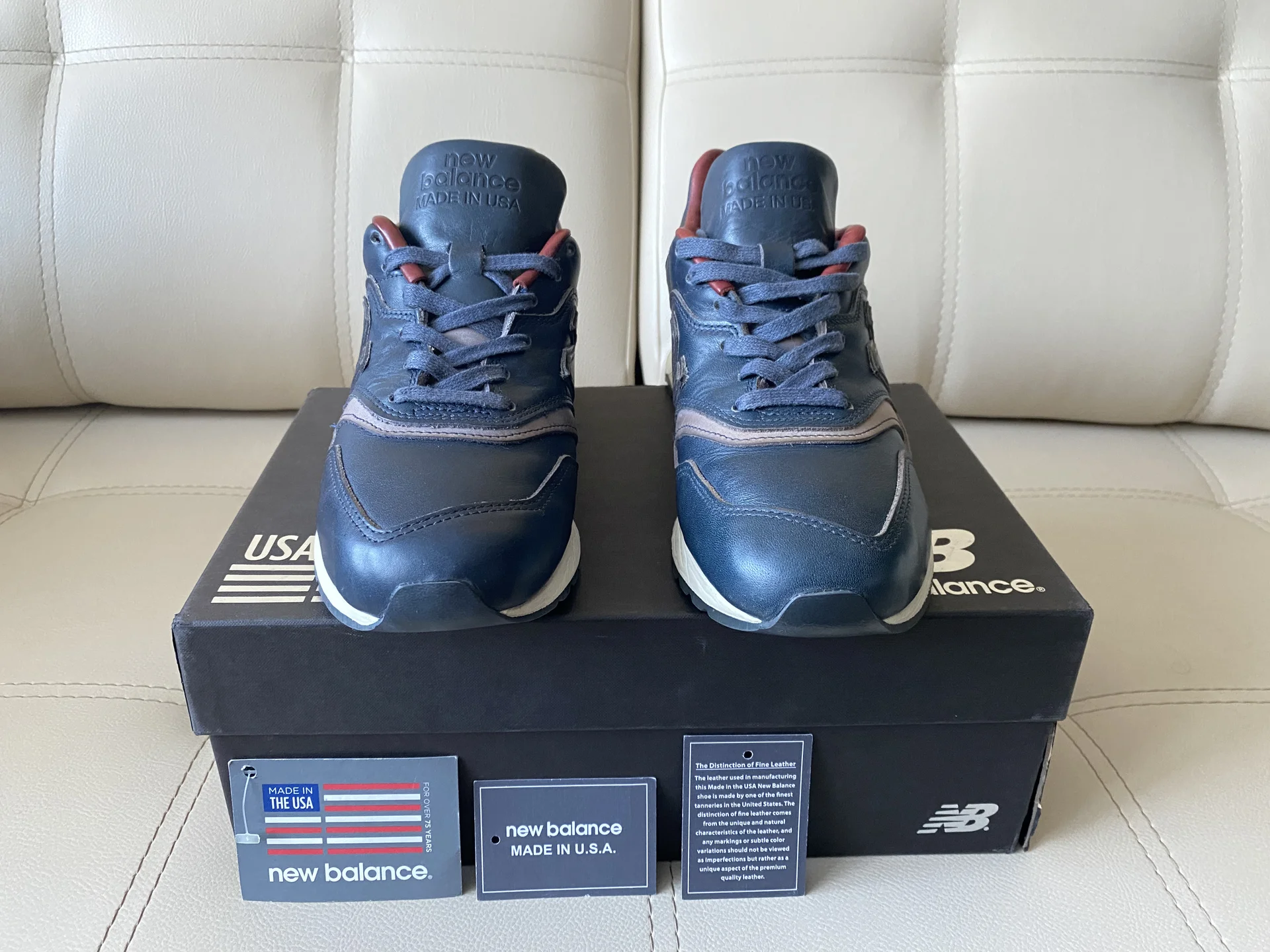 New Balance 997 BESP  Horween - миниатюра 2