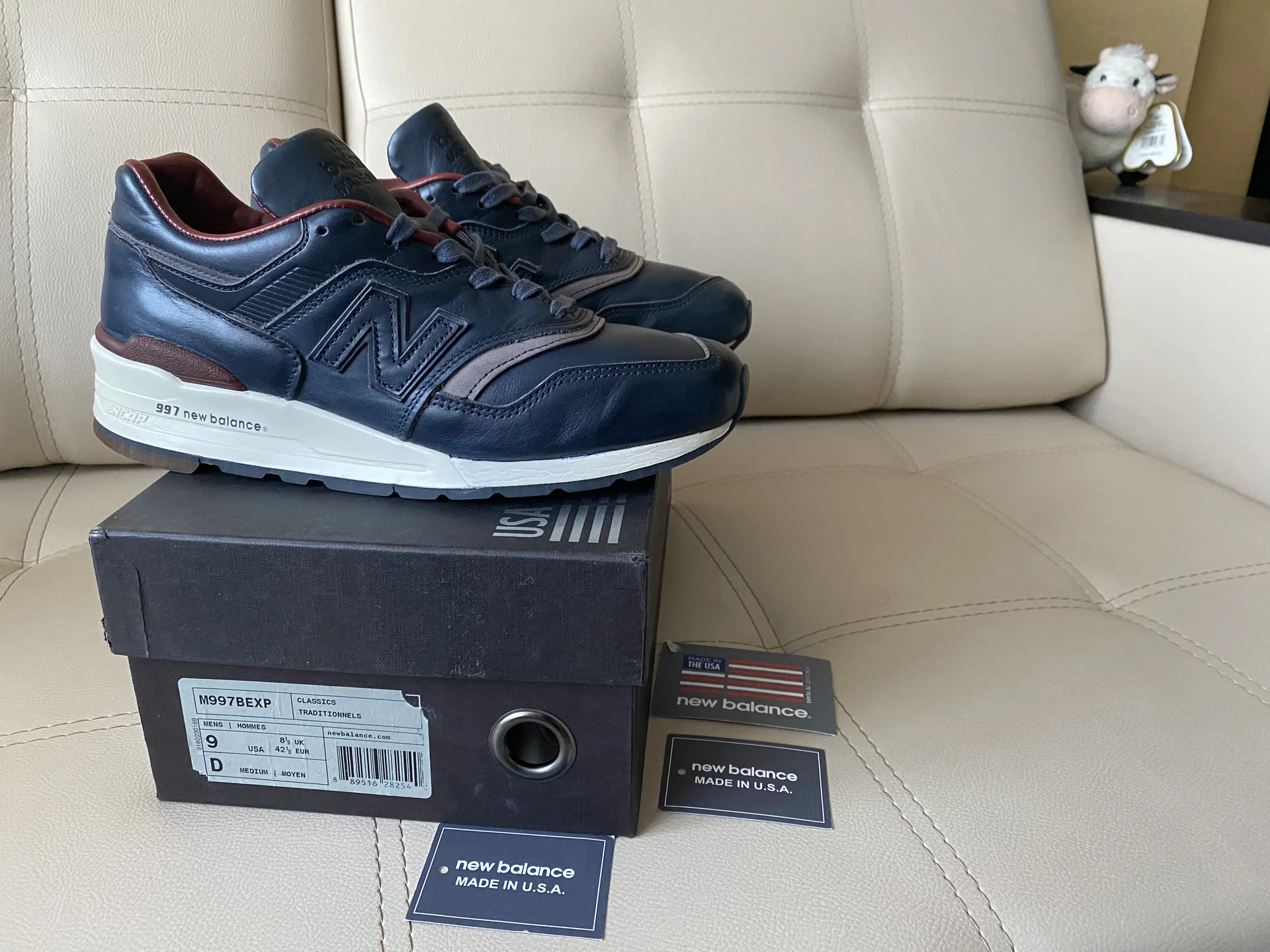 New Balance 997 BESP  Horween - миниатюра 3