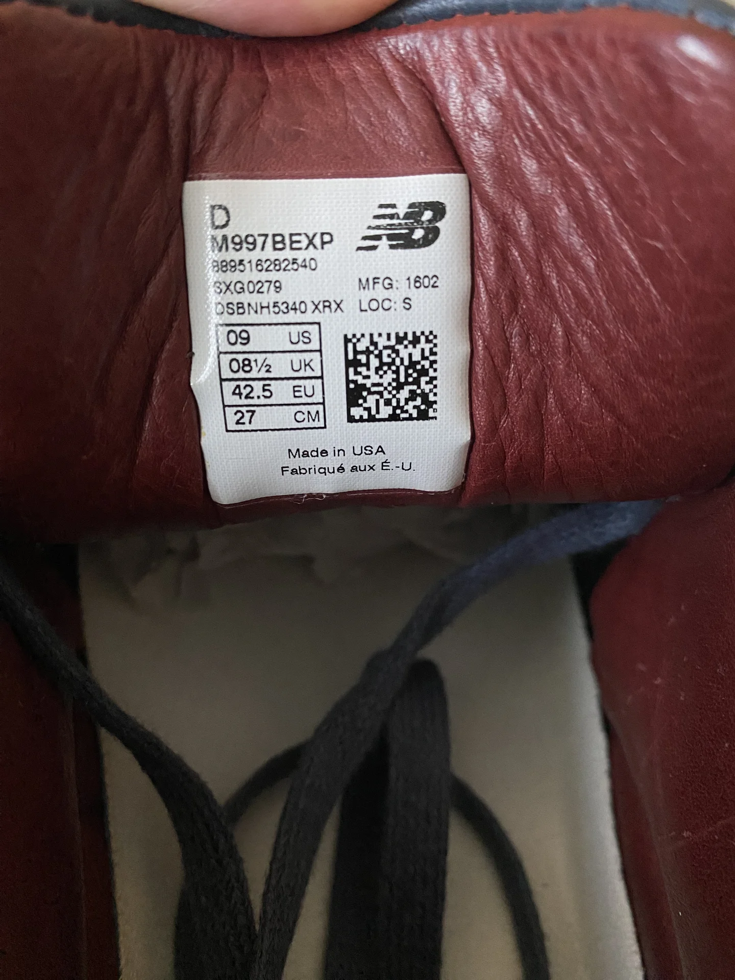 New Balance 997 BESP  Horween - миниатюра 11