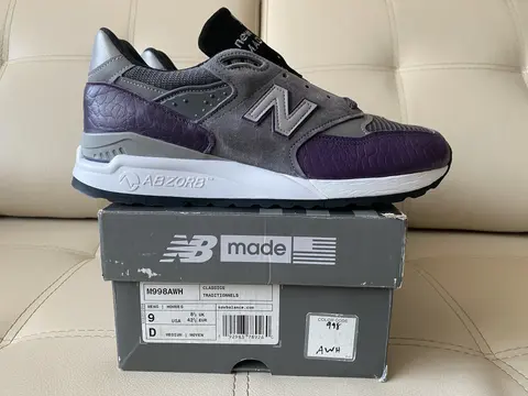 new balance 998 AWH Purple Croc