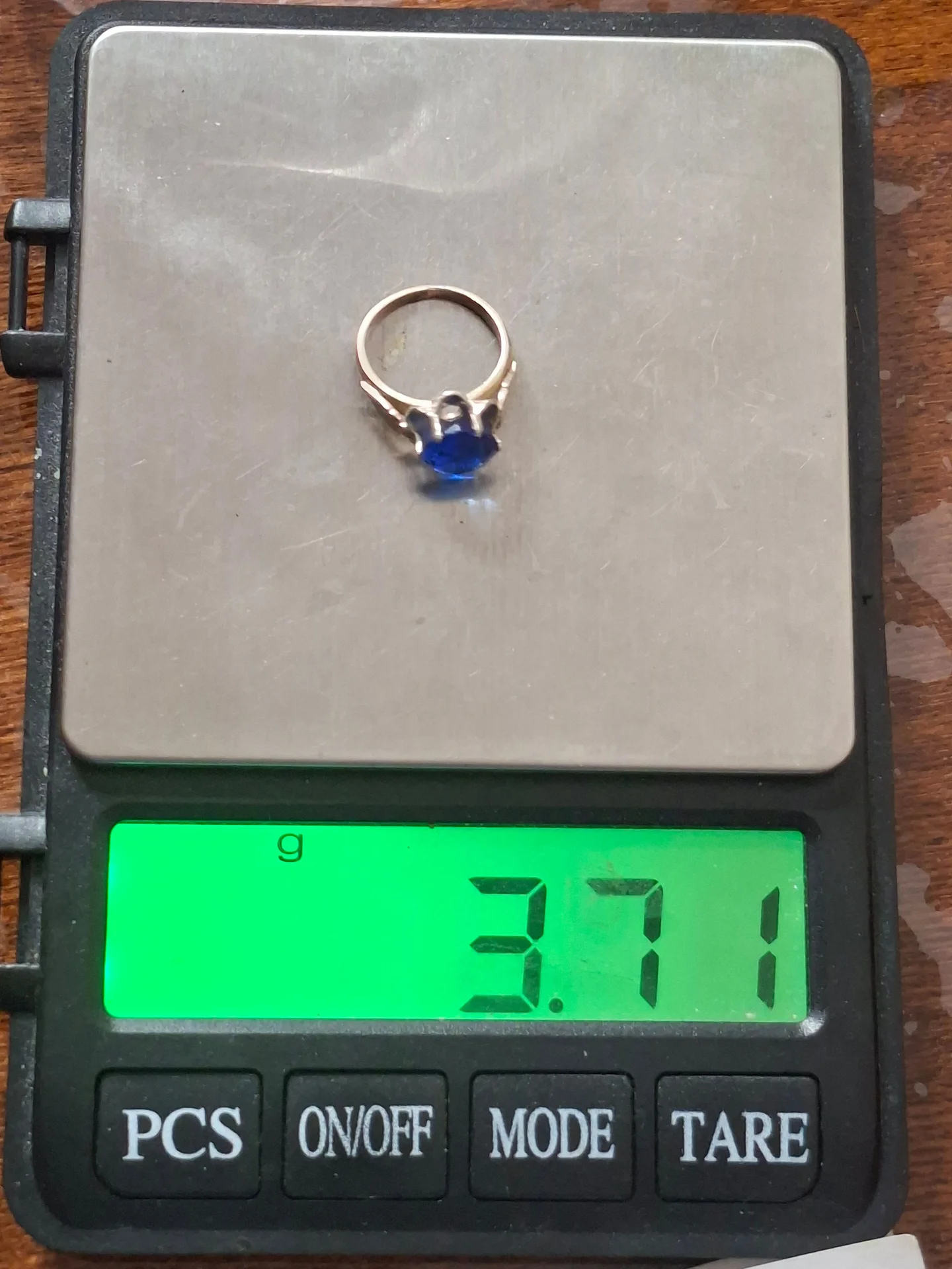 Серебряное кольцо
синий корунд
☆875 проба ссср - миниатюра 4