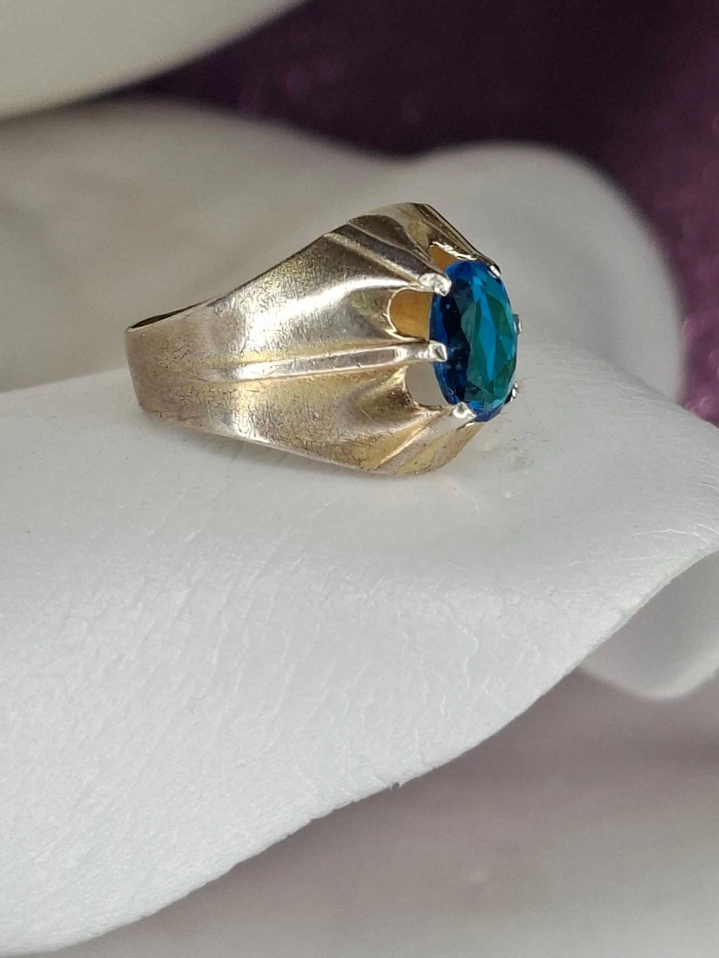 Серебряное кольцо
☆925 проба ссср - миниатюра 3