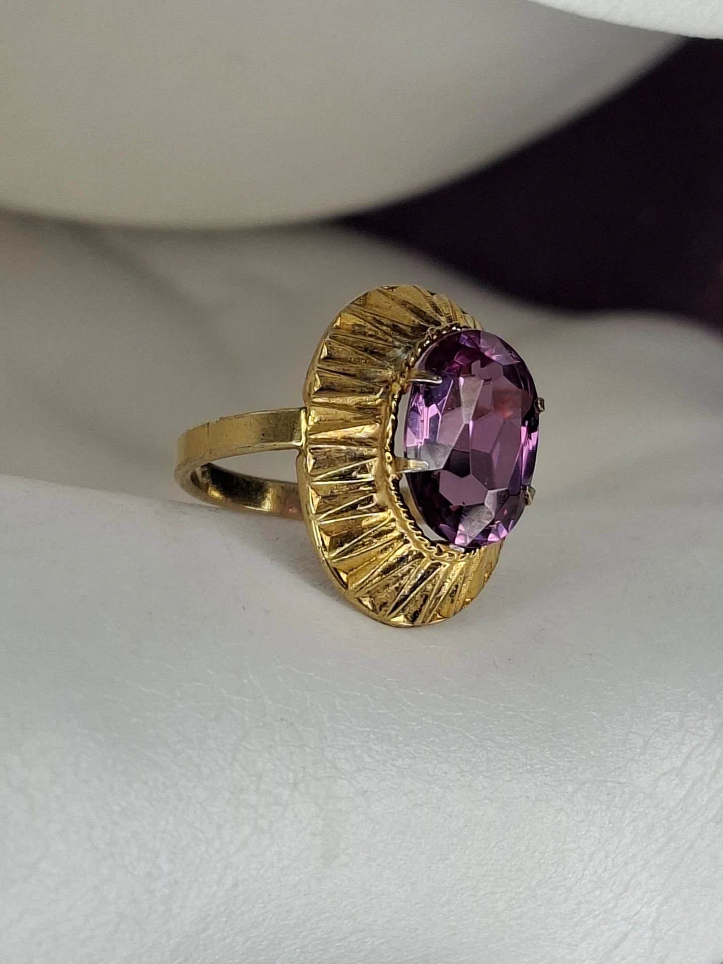 Серебряное кольцо
синт.александрит
☆875 проба - миниатюра 3