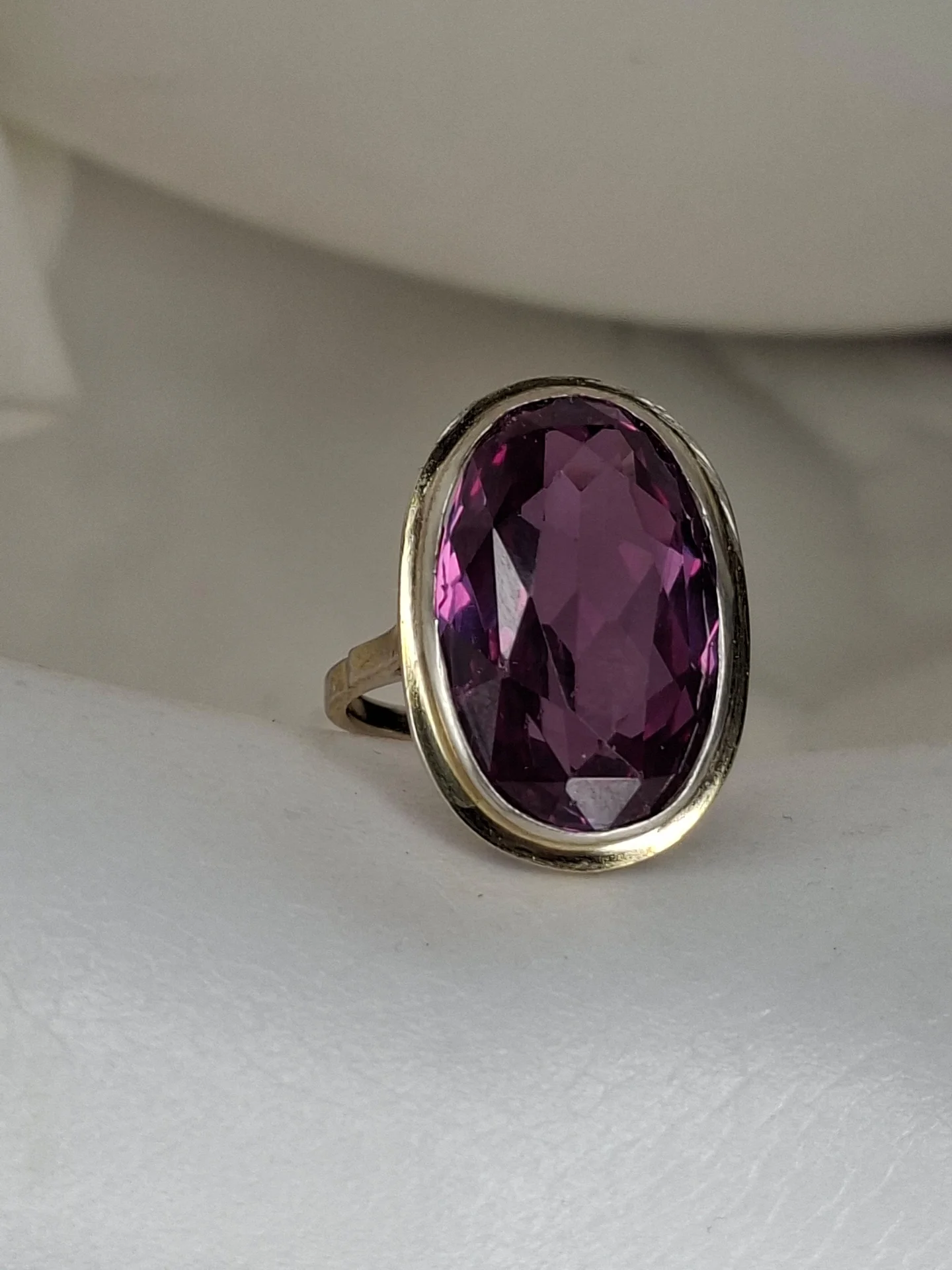 Серебряное кольцо
александрит
☆875 проба ссср - миниатюра 2