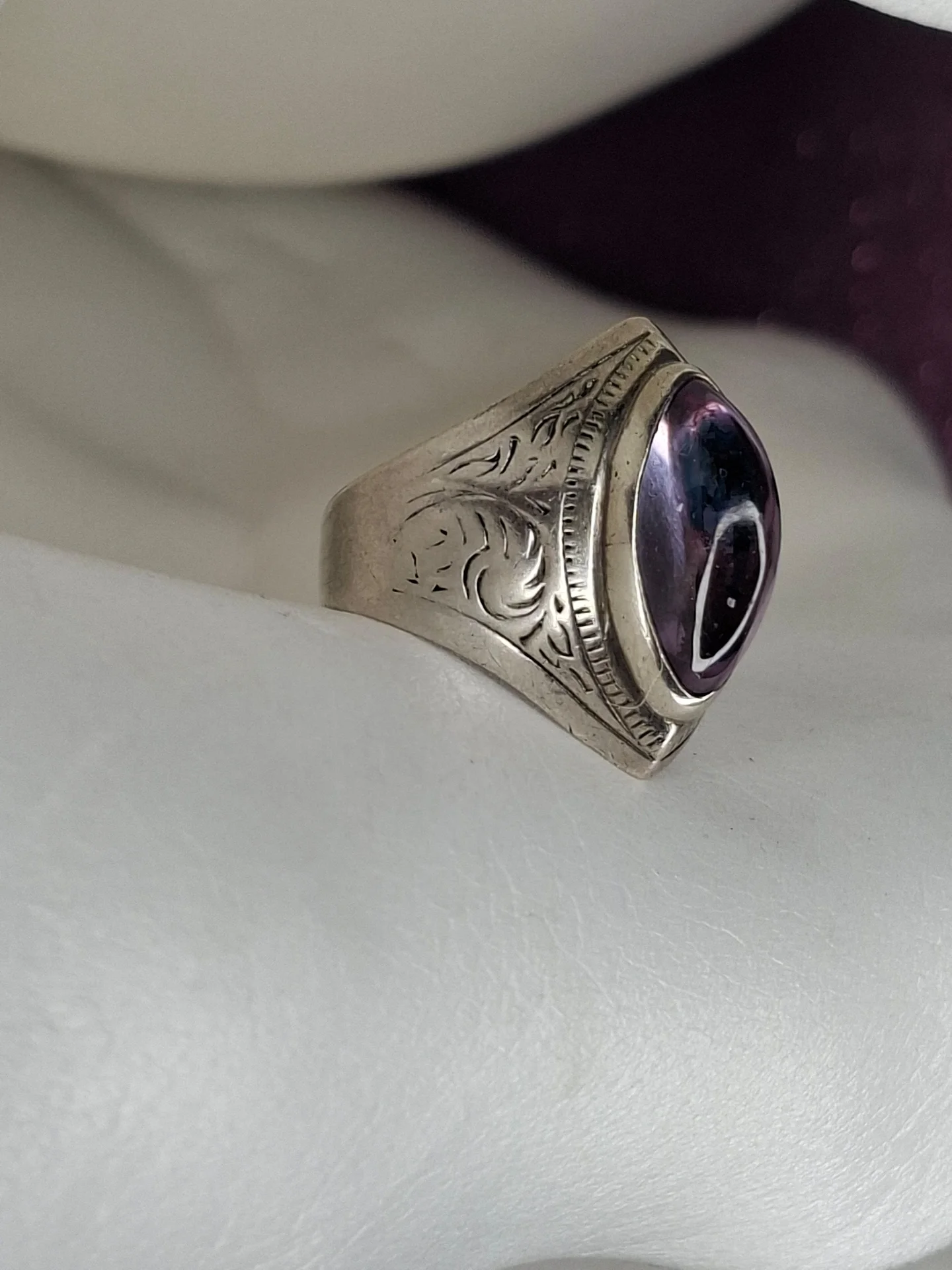Серебряное александрит
☆875 проба ссср - миниатюра 3