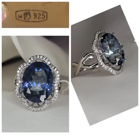 Серебряное кольцо
вставка гол.кварц
👑925 проба