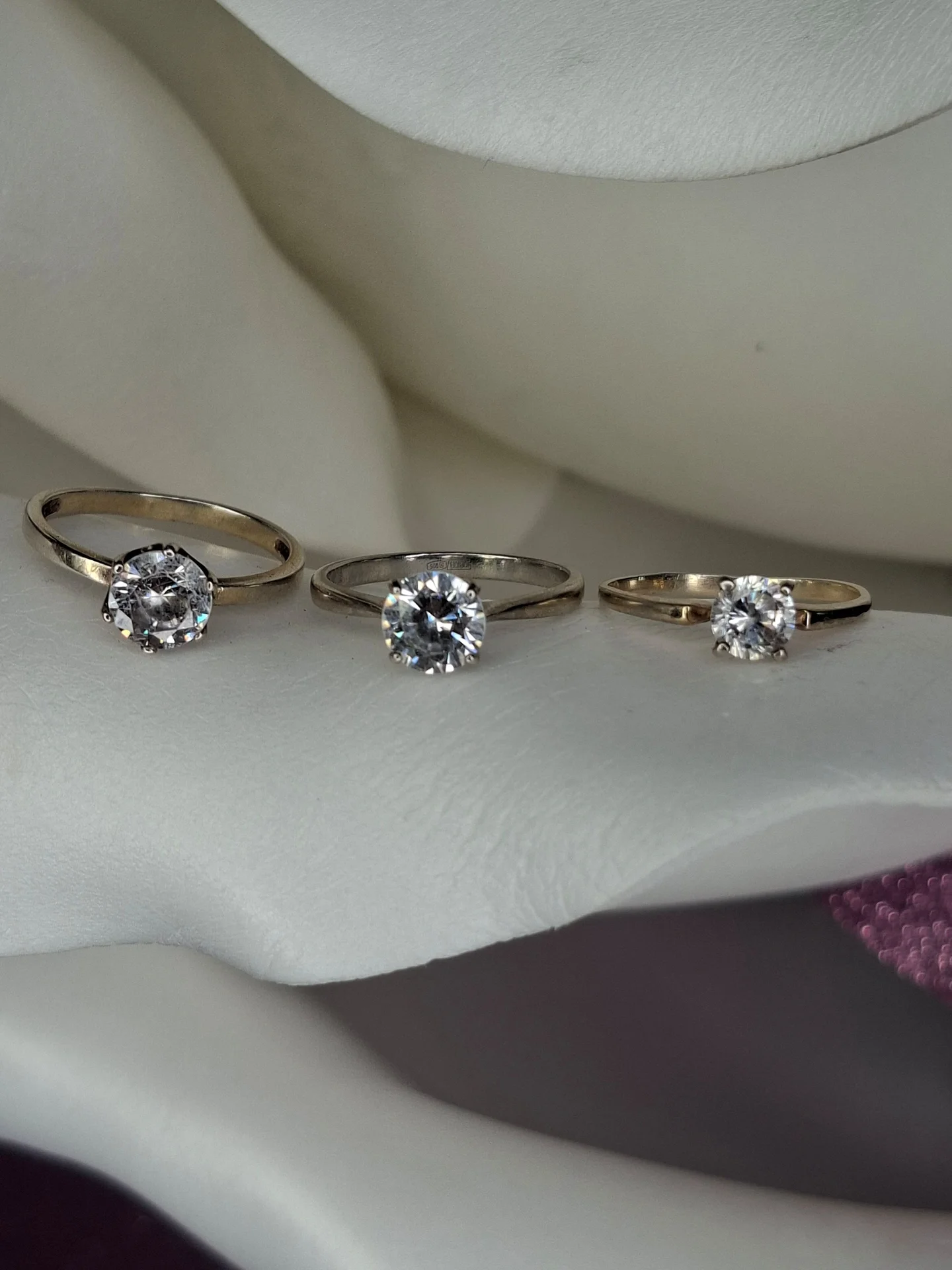 Серебряное кольцо с фианитом, 👑925 проба - изображение 1