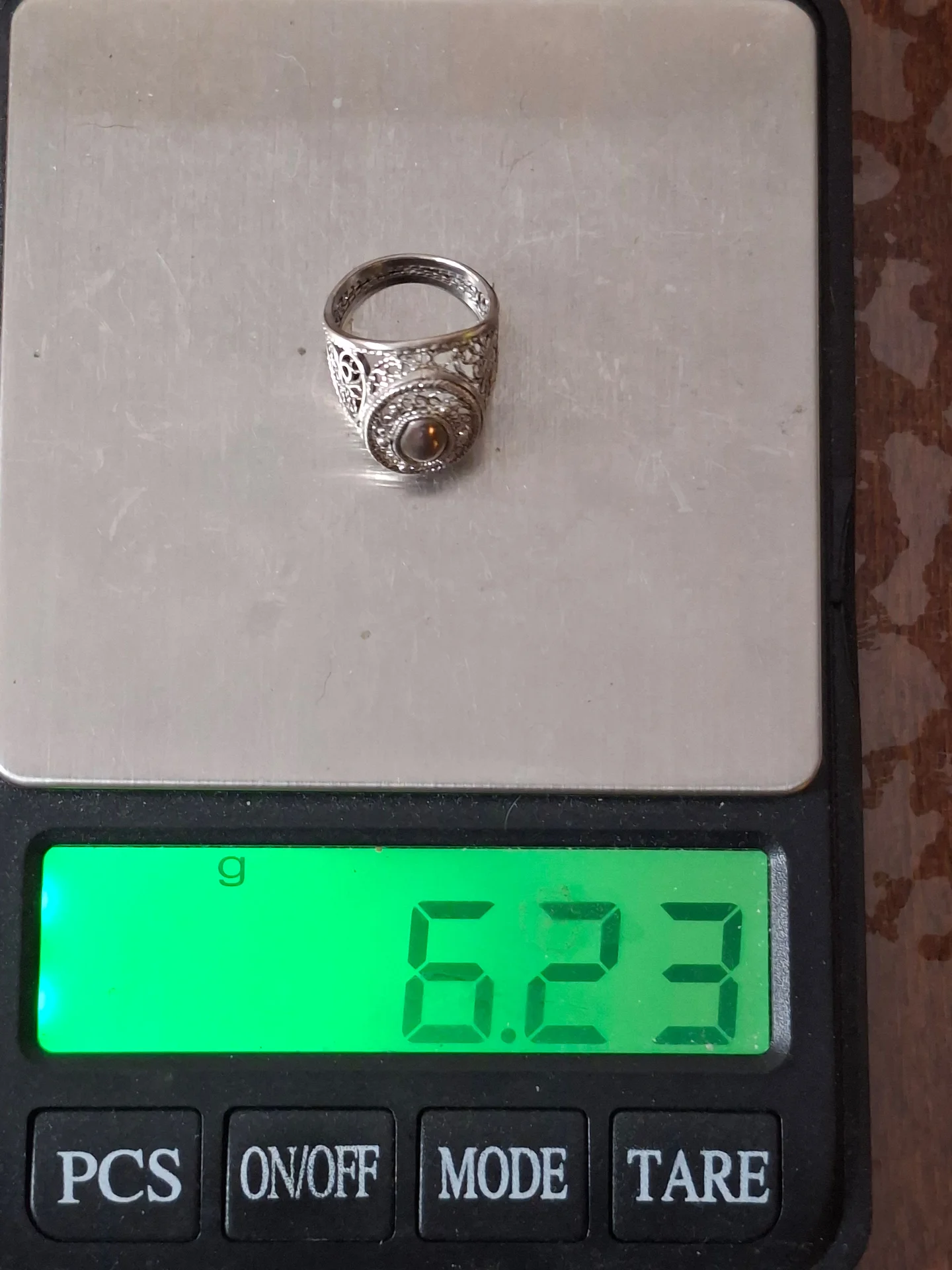 Серебряное кольцо
Ажурная чалма
филигрань 925 про - миниатюра 5
