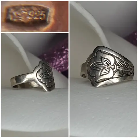 Кольцо серебро
Тюльпан
☆925 проба