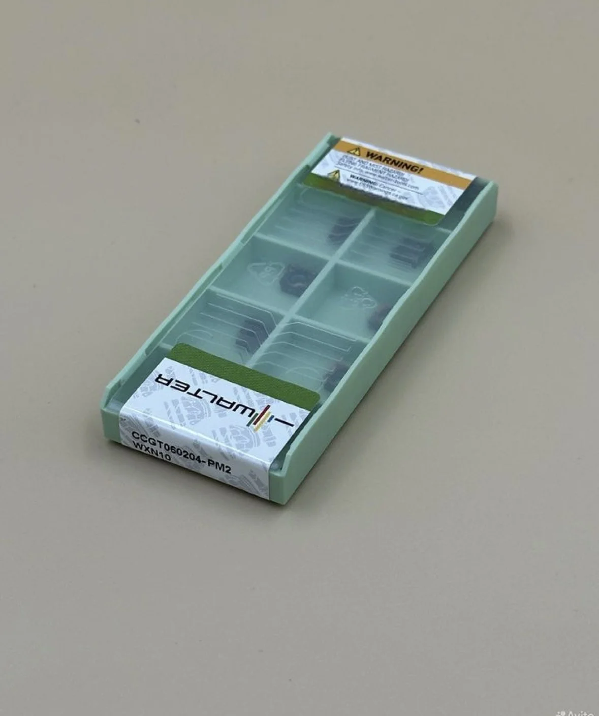 Пластина твердосплавная cnmg120408-NR4 WSM30 - миниатюра 5