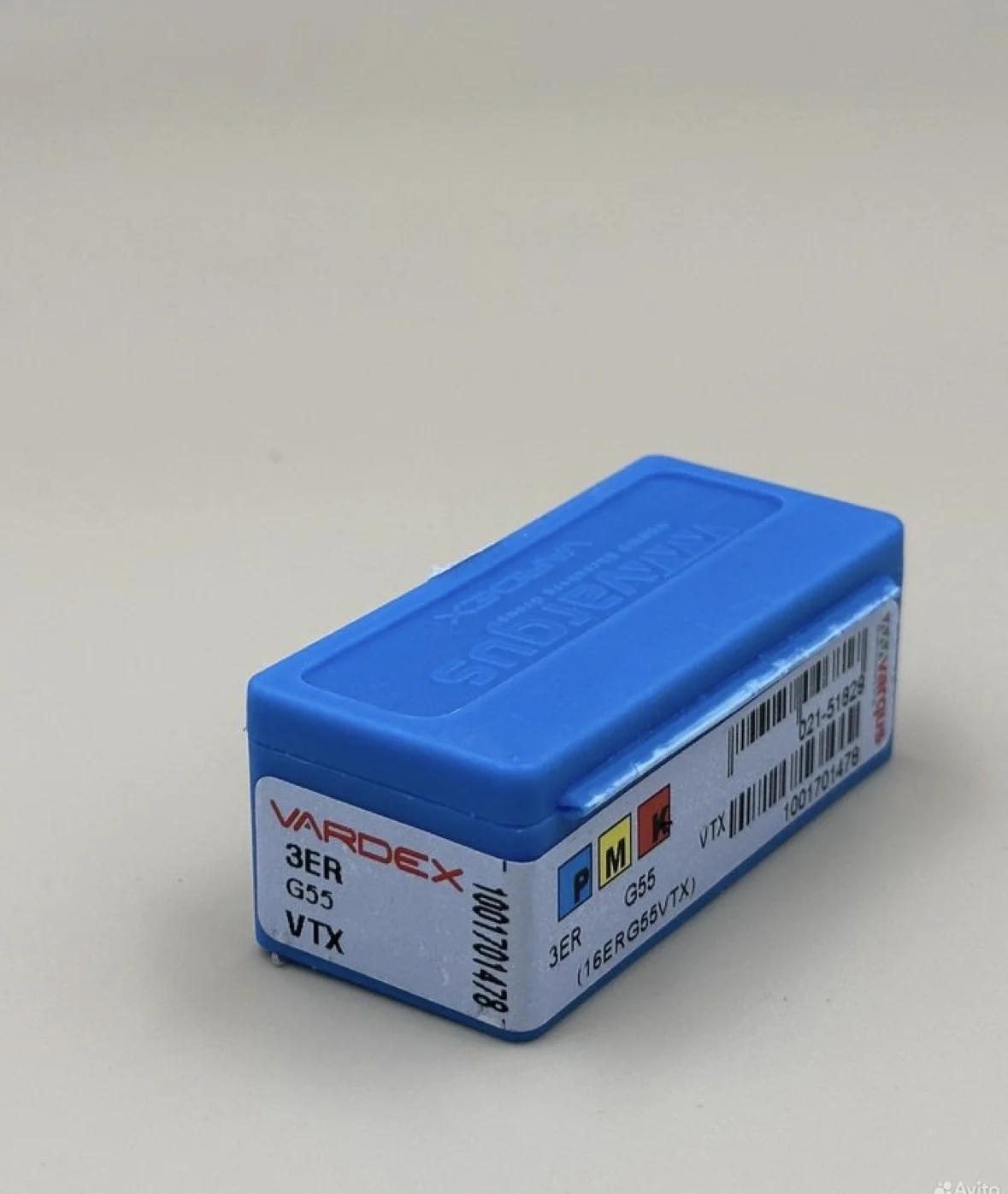 Пластина твердосплавная cnmg120408-NR4 WSM30 - миниатюра 8