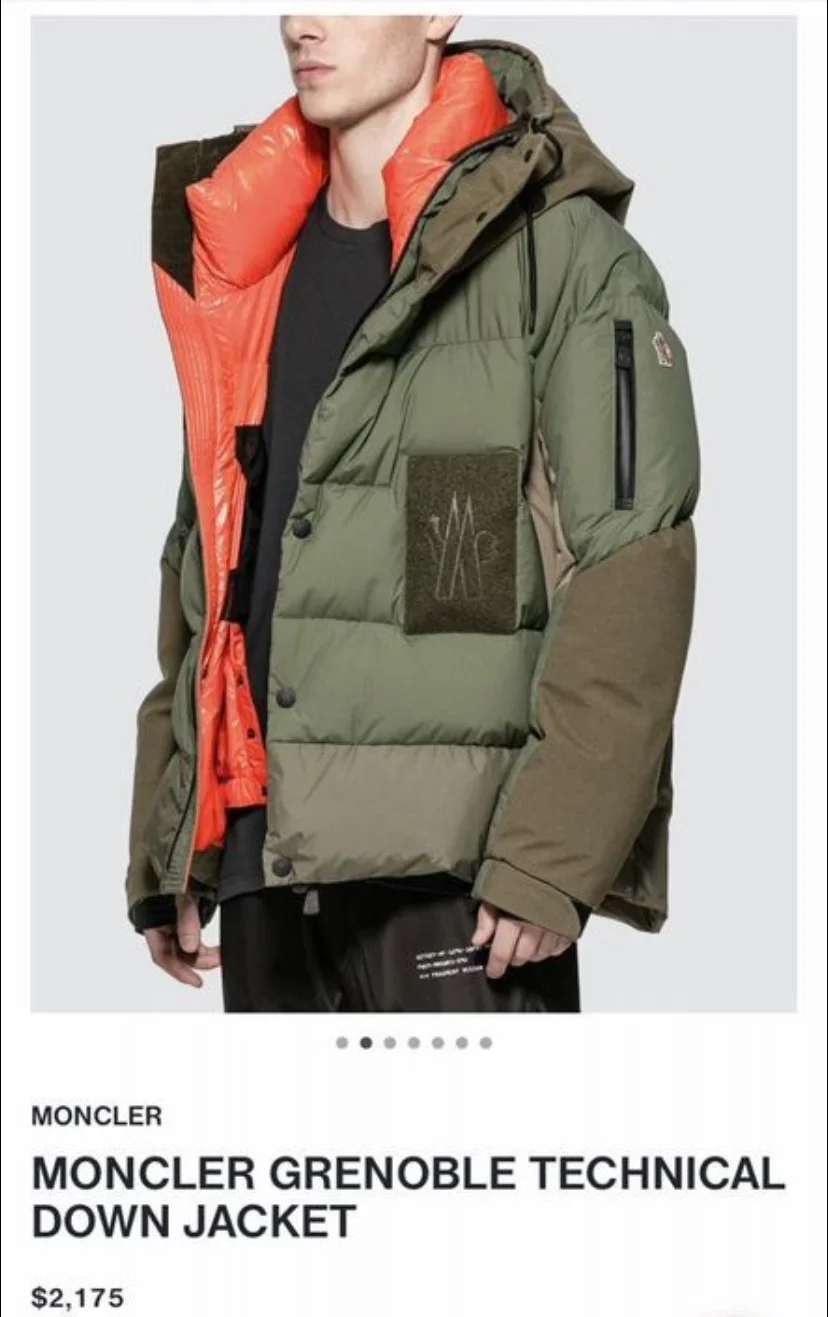 Пуховик Moncler - миниатюра 4