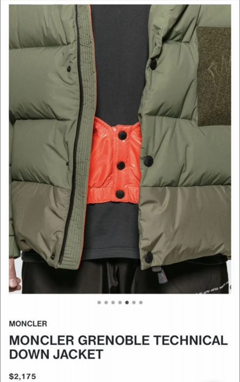 Пуховик Moncler - миниатюра 6