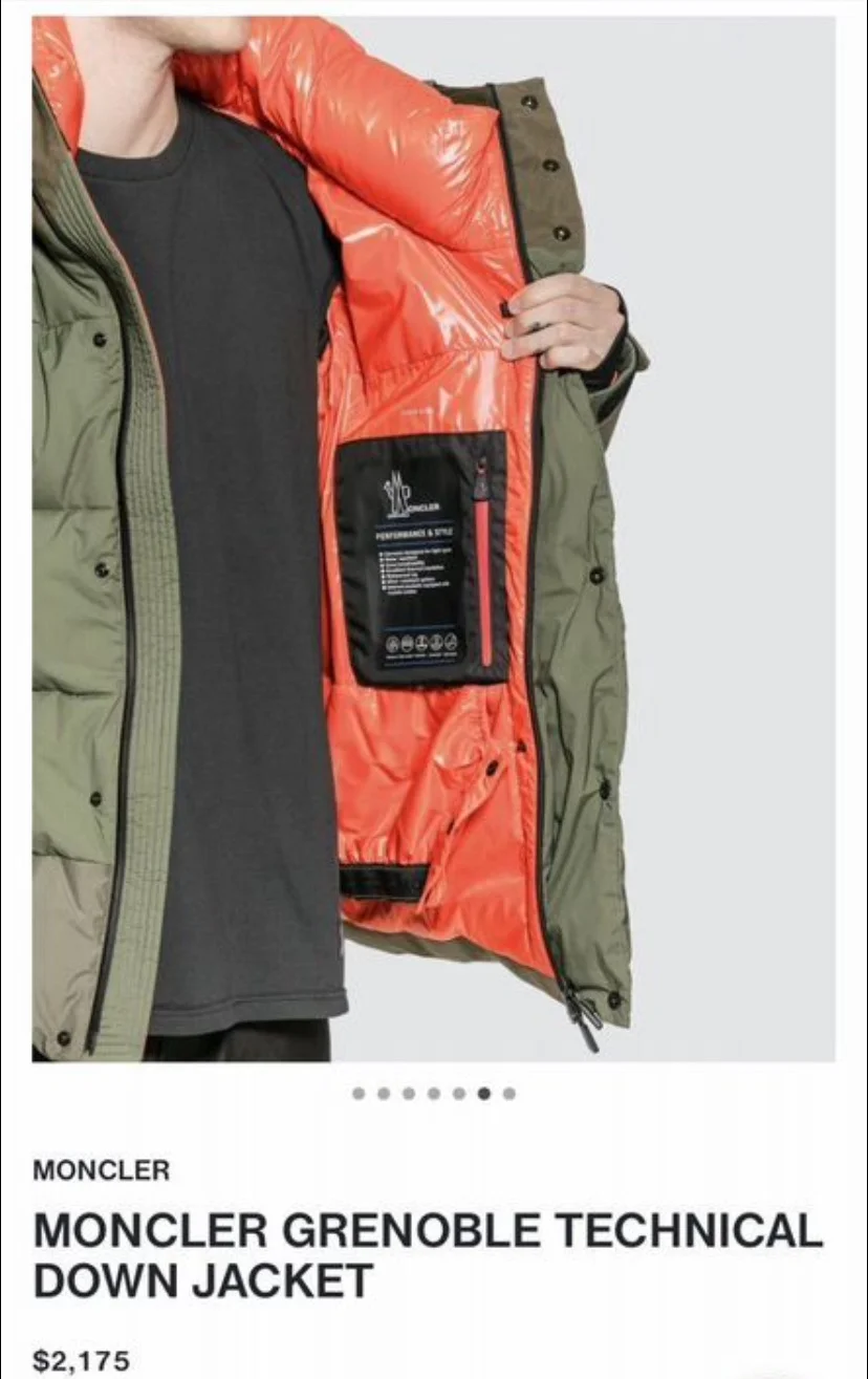 Пуховик Moncler - миниатюра 7