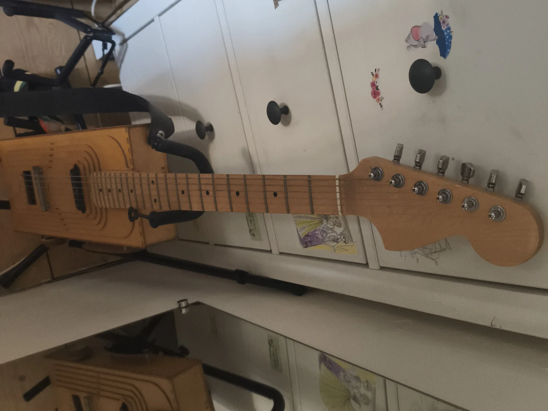 Гитара крафт полуакустика - миниатюра 3