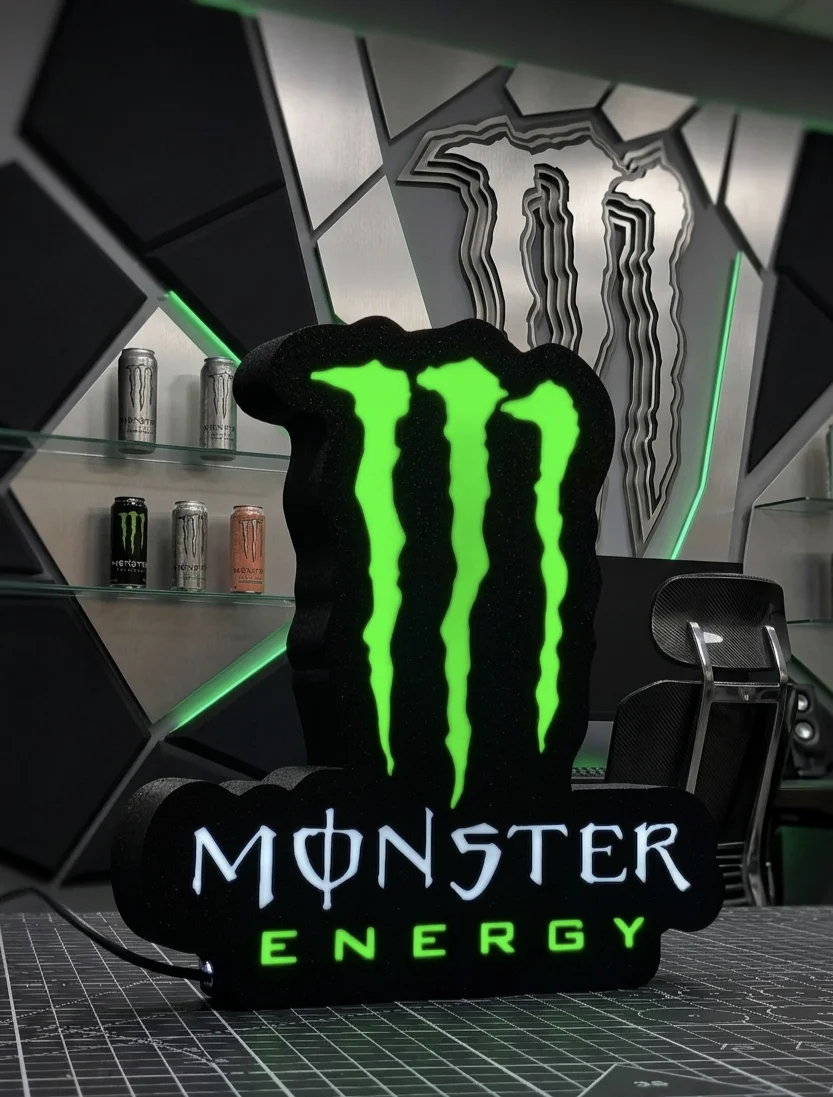 Лайтбокс светильник monster - миниатюра 2