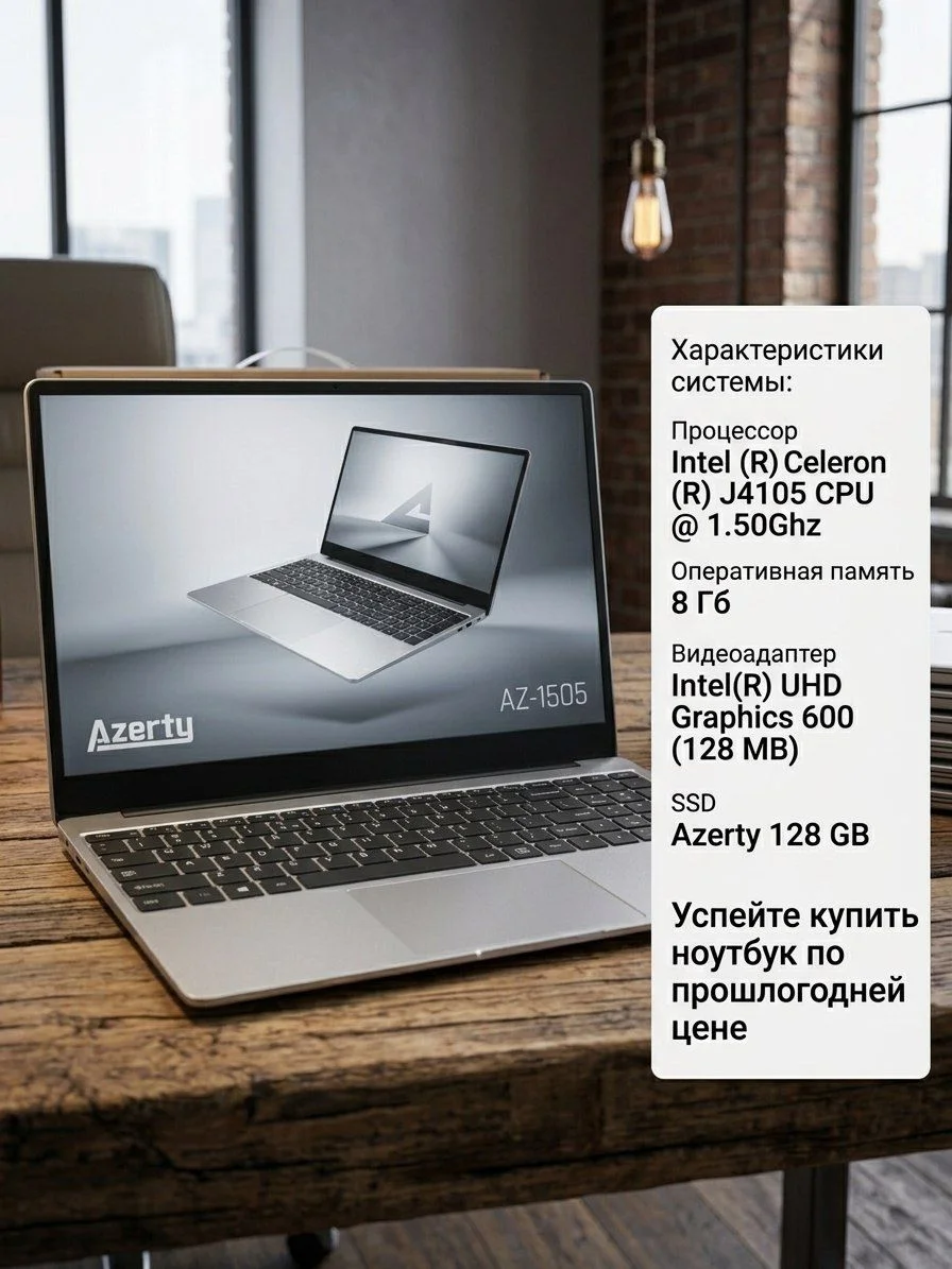 Ноутбуки Azerty AZ-1505 - миниатюра 2