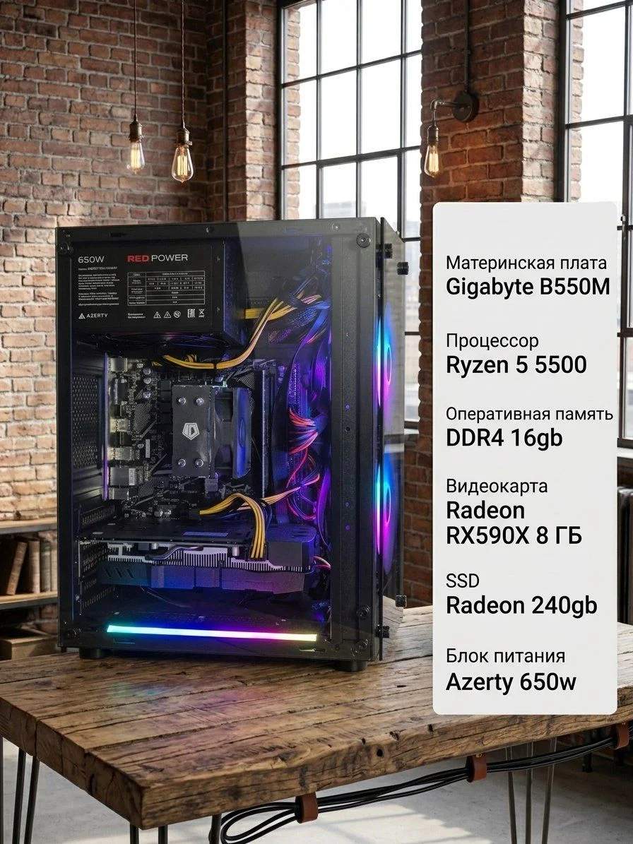 Игровые компьютеры 11 штук - миниатюра 3