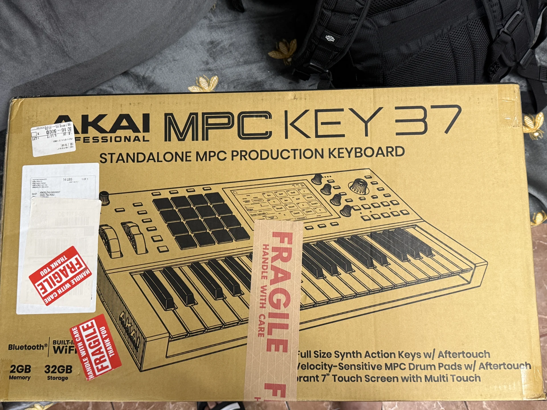 Сэмплер/Грувбокс AKAI Professional MPC Key 37 - миниатюра 3