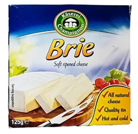 Käserei Champignon/BRIE/Мягкий Сыр с Плесенью/25%/125г/ 04.2027.г.