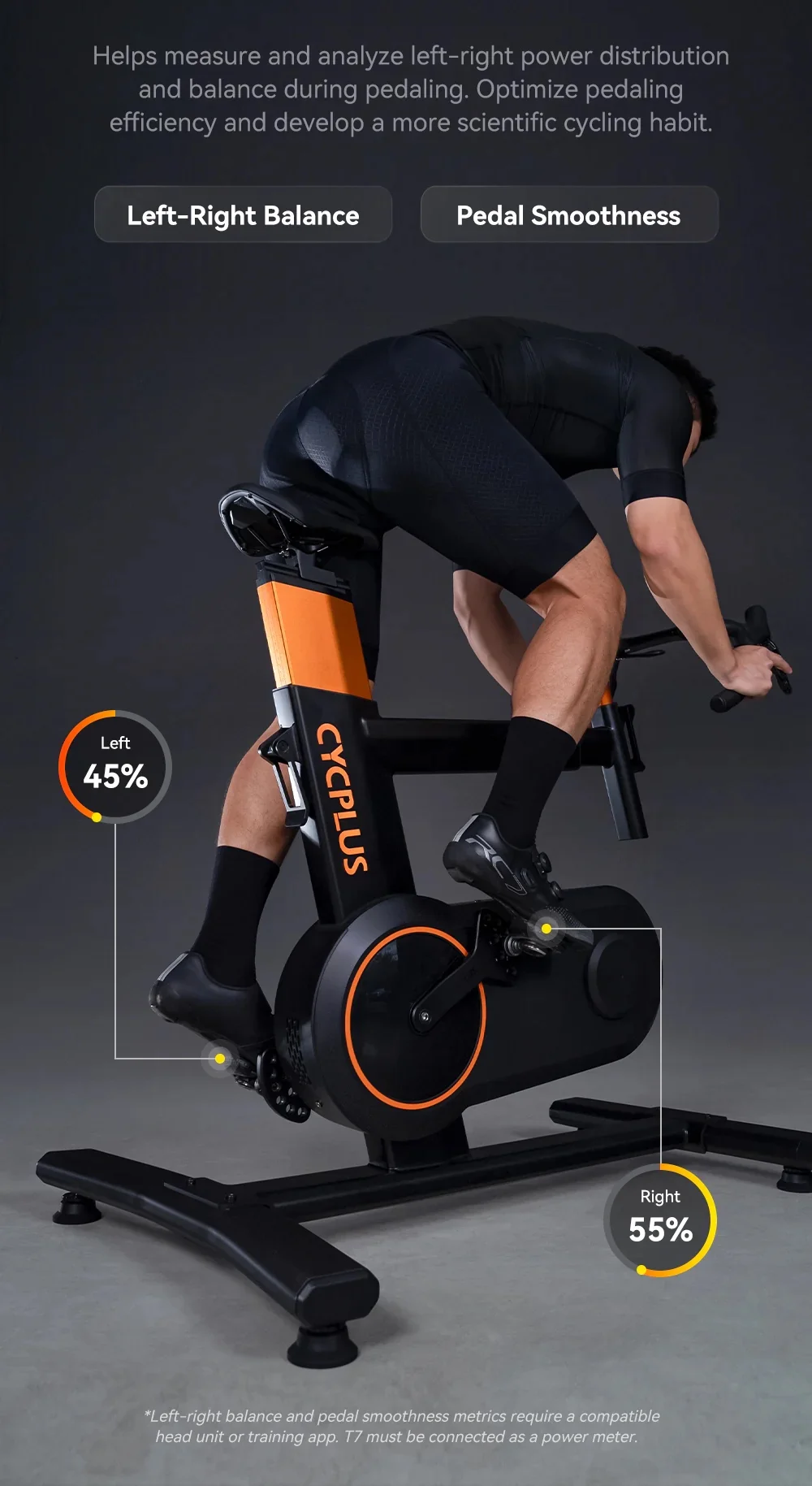 Велосипедный станок Cycplus T7 - миниатюра 7