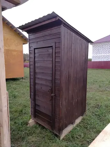 туалет садовый